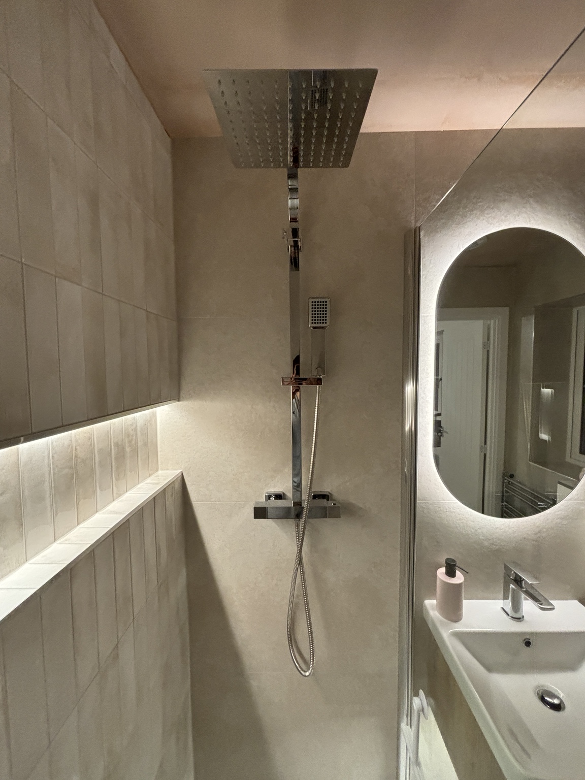 Premium shower and bathroom finishing by Cotswold Bathrooms & Plumbing