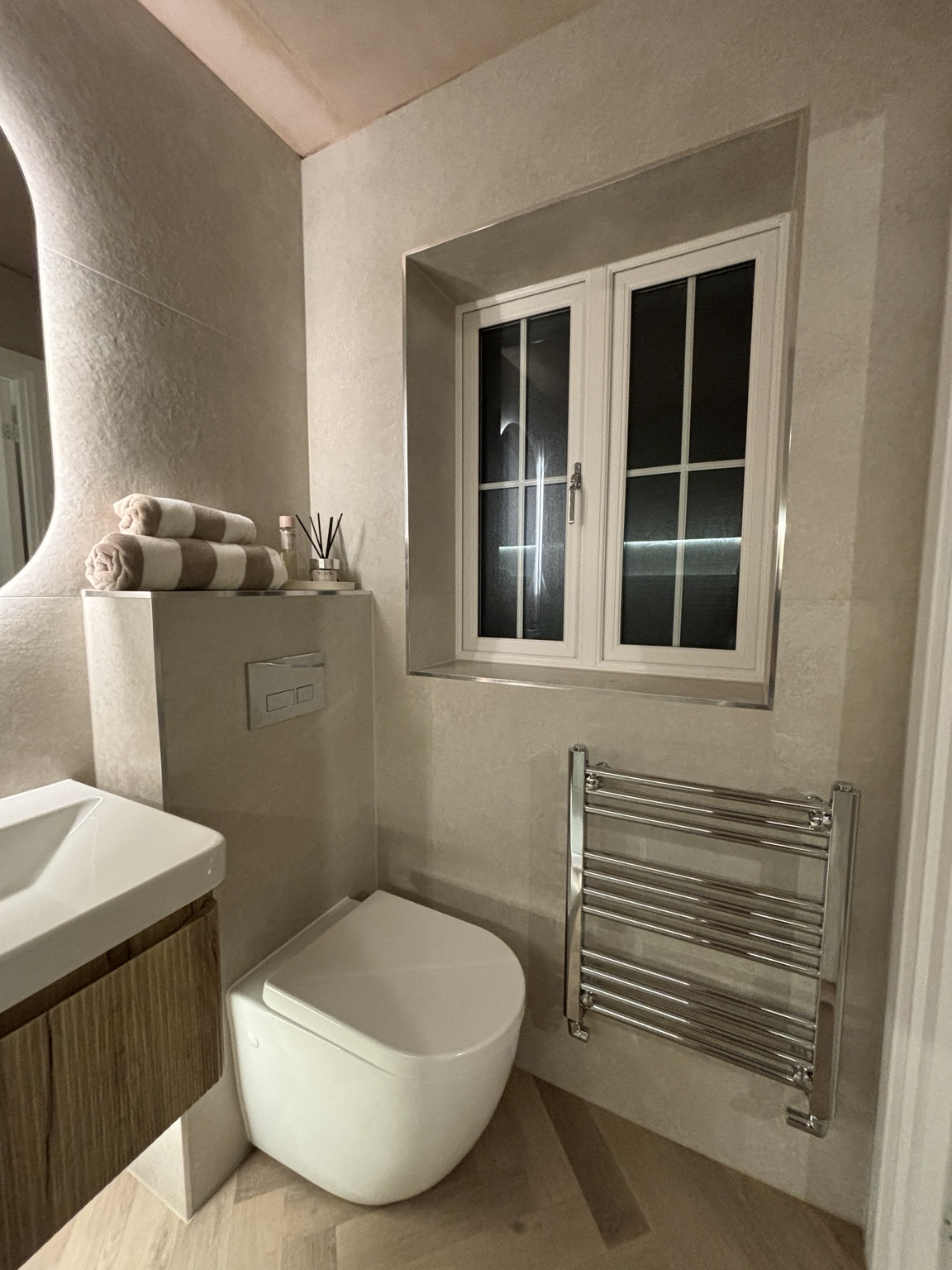 Bathroom plumbing and sanitaryware installation